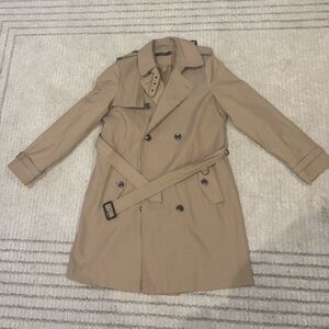 Ralph Lauren Double Breasted Cotton-Blend Trench Coat Women’s Size L